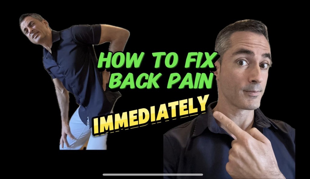 How to Fix Back Pain Immediately (Yes, It’s Possible!)
