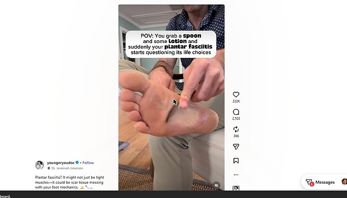 The Viral Spoon Trick for Plantar Fasciitis: Why Foot Pain Sometimes Needs More Than Stretching